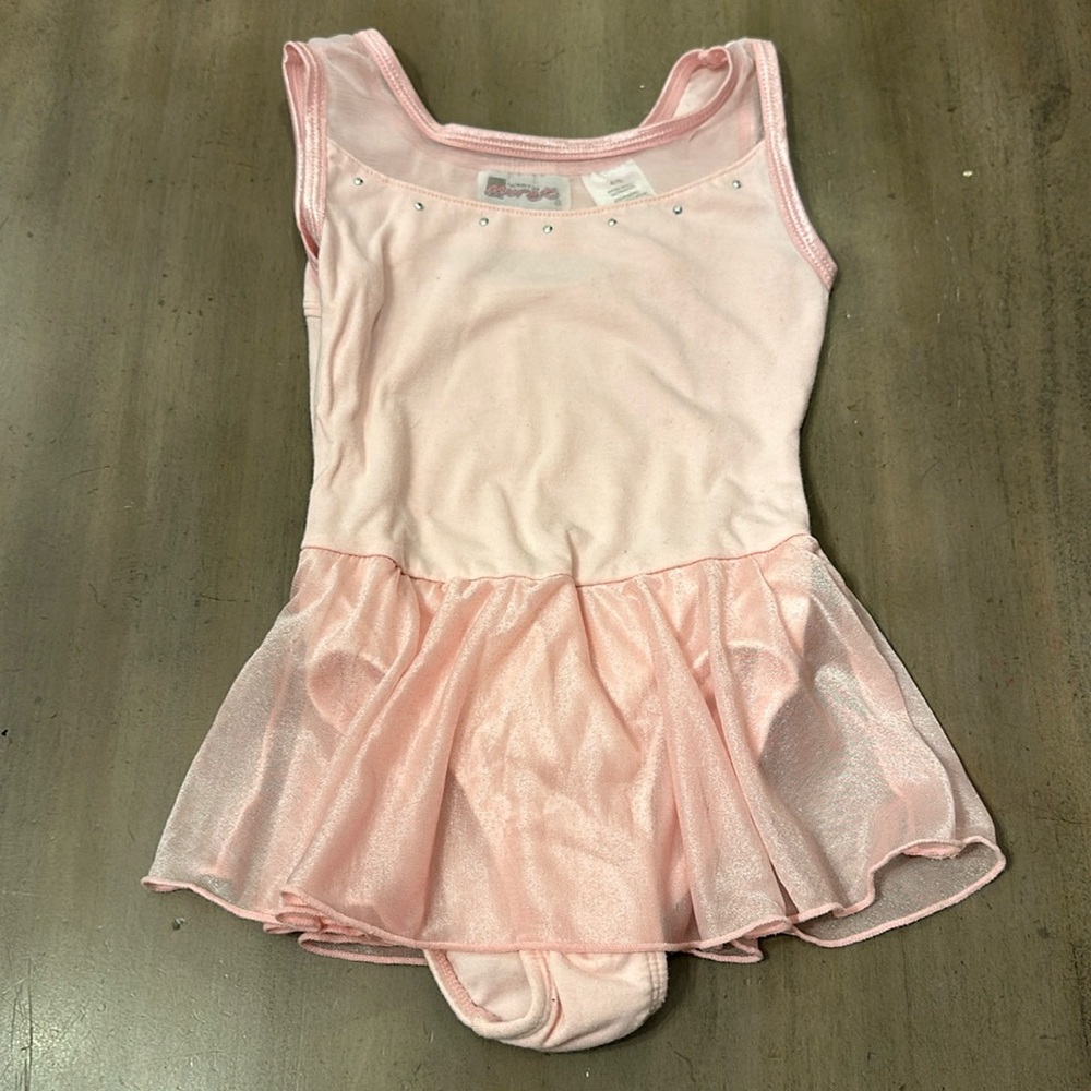 Pale Pink Dance Leotard size 4/5